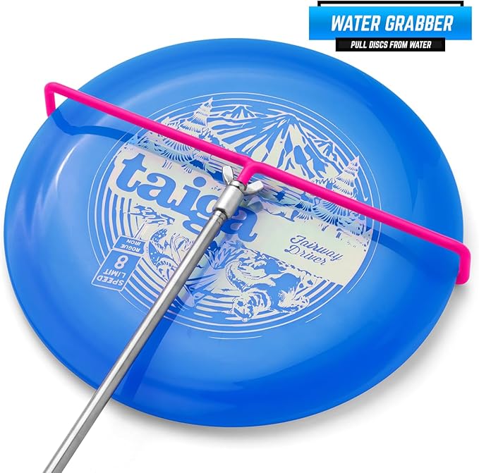 Disc Golf Retriever Pole Telescoping Disc Golf Accessories Grabber 16 inches to 16ft