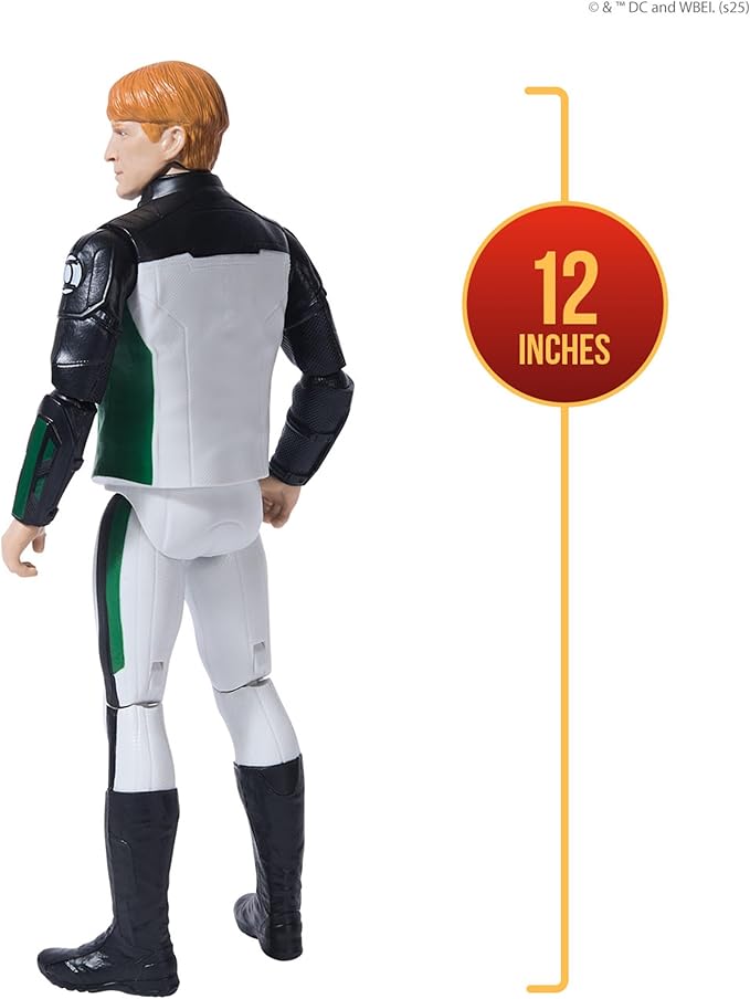 DC Comics, Superman Green Lantern 12-inch Superhero Action Figure, Kids Toys for Boys and Girls Pretend Play, for Ages 4 and Up
