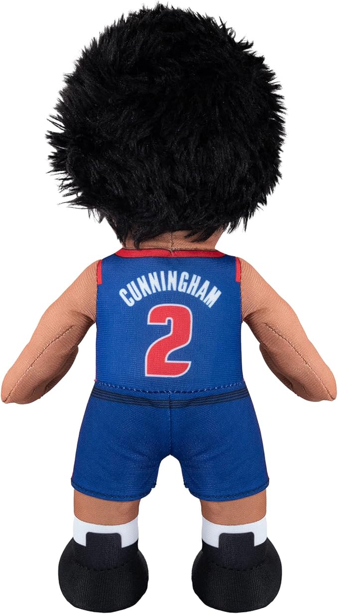 Bleacher Creatures Detroit Pistons Cade Cunningham 10" Plush Figure - A Superstar for Play and Display