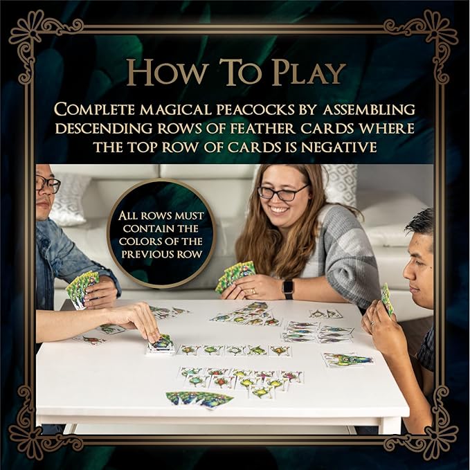 Calliope Games Enchanted Plumes - Strategy Card Game - Perfect for Family Game Night - 2-6 Players - from The Makers of Tsuro and Roll for It!