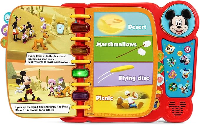 VTech Disney Junior Mickey Mouse Funhouse Explore and Learn Book