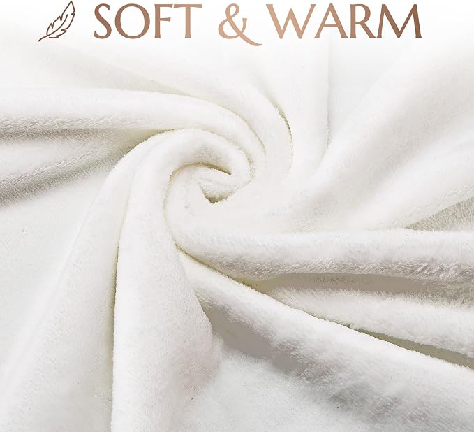 Wedding Gifts for Couples, Bridal Shower Gifts for Bride to Be Soft Blanket | Anniversary Mr and Mrs Gifts, Wedding Gifts for Newlyweds Wedding Throw Blanket 60*80 Inch (White Gold)