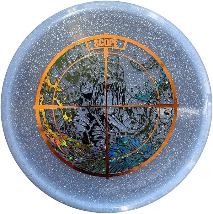 DOOMSDAY DISCS Scope Midrange Approach Disc | Sparkling Durable Plastic | Short Range Accuracy