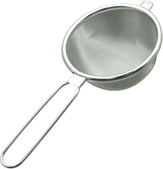Nagao Tsubamesanjo High Tech Strainer, Large Size, 18-8 Stainless Steel, Tatami Weave, Made in Japan