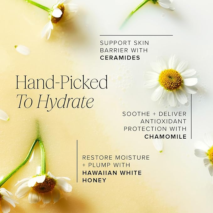 Farmacy Honey Milk Face Essence - Hydrating Milky Toner with Honey, Ceramides + Chamomile - Helps Strengthen Skin Barrier + Replenish Moisture - Soothing + Calming Skincare (10ml)