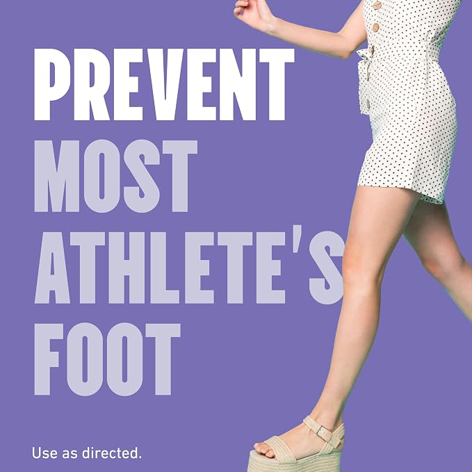 Lotrimin Athlete's Foot Daily Prevention Medicated Foot Powder Bottle, 3 Ounce