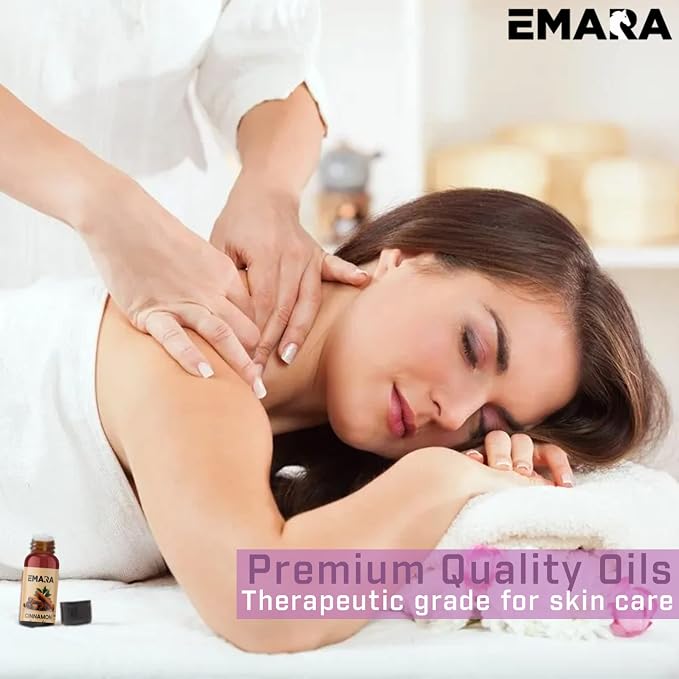 EMARA All Natural Herbal Dragonblood Essential Oil for Diffusers, Skin Care, Aromatherapy Fragrance Oil, Organic Therapeutic Grade 4 fl oz