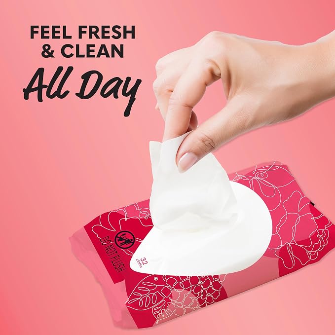 Summer's Eve Blissful Escape 32 Count & Ultimate 12 Count Odor Control Feminine Wipes Bundle