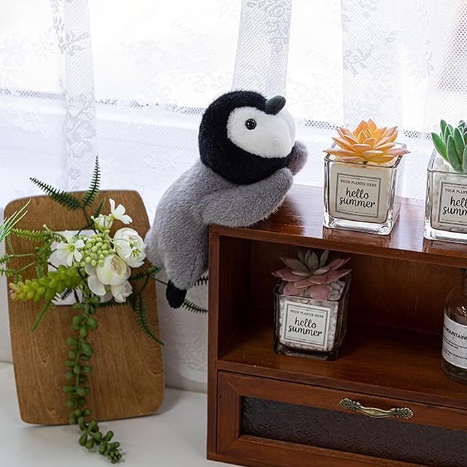7.8in Penguin Stuffed Animal Cute Penguin Plush Toys Stuffed Penguin Ultra Soft Penguin Gifts for Kids Girls Boys