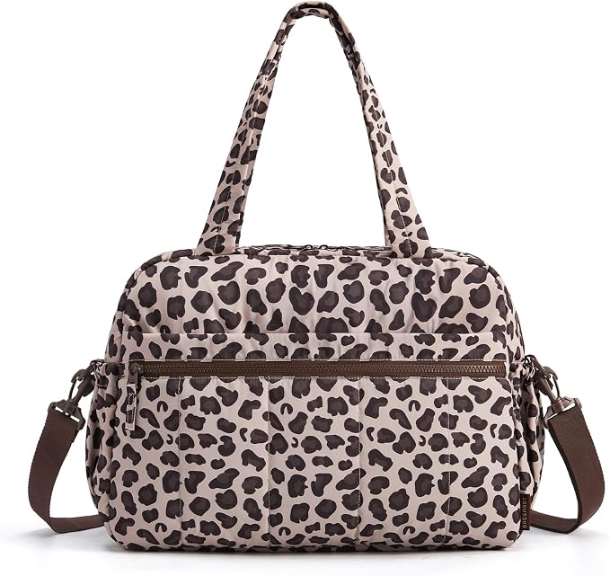 BAGSMART Gym Bag for Women, Duffle Bag for Travel with Wet Pocket, Lightweight Carry on Weekender Duffel, Water Resistant