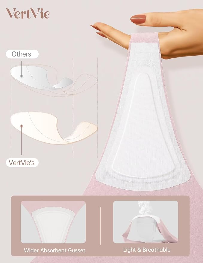 Vertvie Seamless Thongs for Women No Show Thong Panty Liners Invisible Workout Panties Sexy Breathable G-String Underwear
