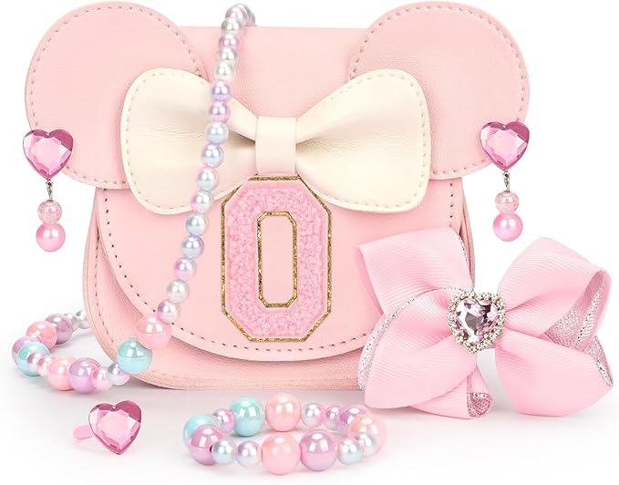 mibasies Toddler Purse Gifts for Girls: 3 Year Old Girl Gifts, Mouse Toys Purse Set