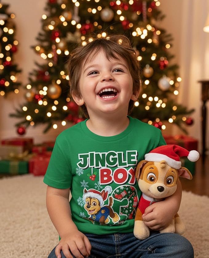 Paw Patrol Chase 3rd Birthday Boy Shirt - Toddler T-Shirt Gift Outfit for Party - Clothes for 3 Year Old Boys
