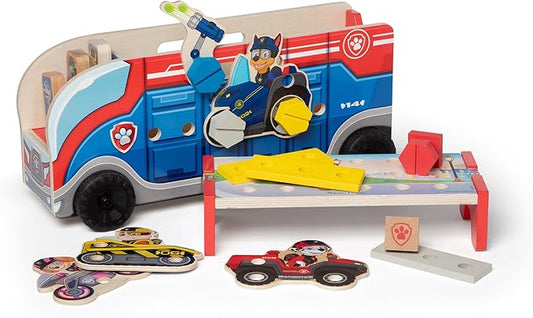 Melissa & Doug PAW Patrol Match & Build Mission Cruiser - FSC Certified