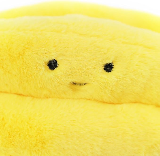 RECUR Carambola Fruit Stuffed Animals Toy,Soft Fruit Plush,Cute Plushie 7 Inches,Adorable Gift for All Ages