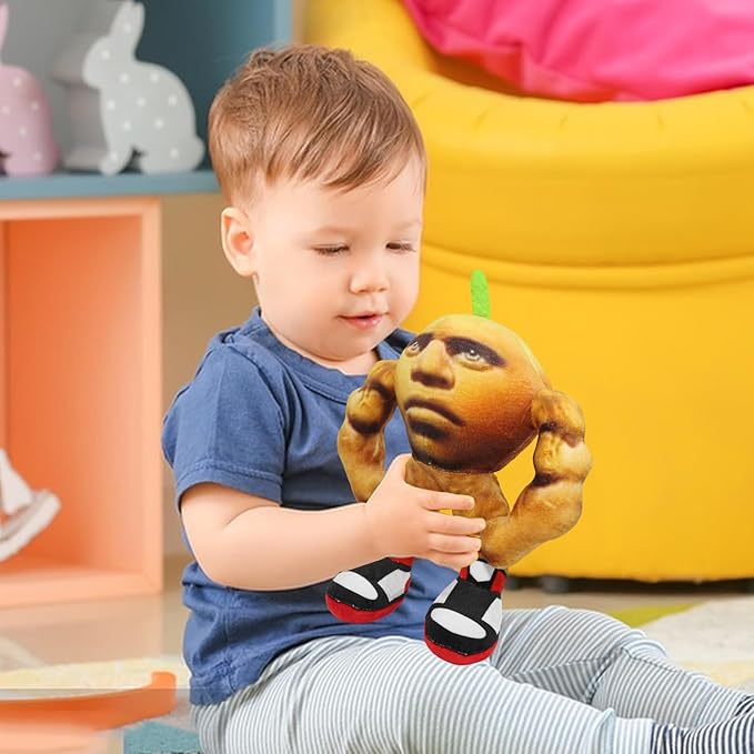 Italian Brainrot Plush,12 inch Udin Din Din Dun Toy Gift,Cute Stuffed Figure Doll for Kids and Adults Inspired Plush Toy