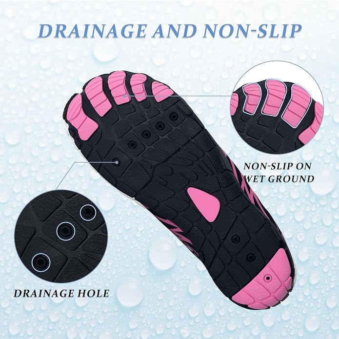 Barefoot Shoes for Women & Men, Grounded Walking Hiking Barefoot Shoes, Wide Toe Box Non-Slip Water Athletic Footwear, Comfortable Vitality Barefoot Footwear, Trail Running Sneakers Unisex