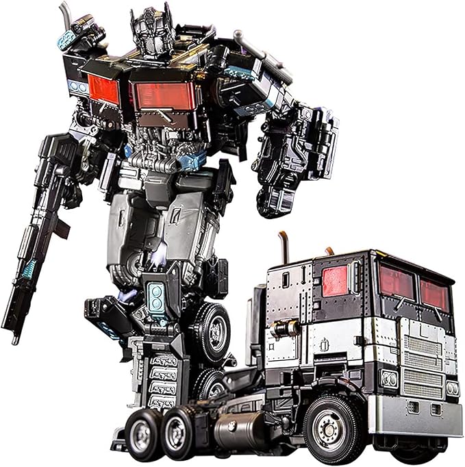 Deformation Action Figure Toy, Portable Car Model Alloy Deformed Robot Toy Gift for Kids Boys and Girls (7.08 inches)