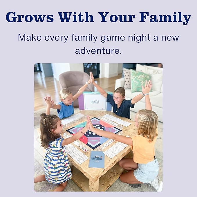 Card – Kids’ & Beginners Mahjong Tool with 3 Levels of Play | Beginner to Advanced Mahjong Hands for Ages 6+ | Fun Family Game Night Companion, Pairs with NMJL Card
