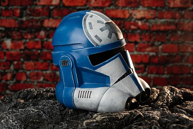 Evere SW Clone Arc Commander Helmet Cosplay Deluxe Halloween Collectible Prop