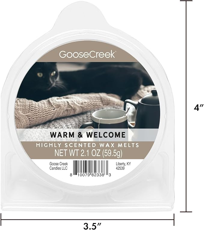 GC Scent Wax Melt, 2.1oz (3pack) (Warm & Welcome)