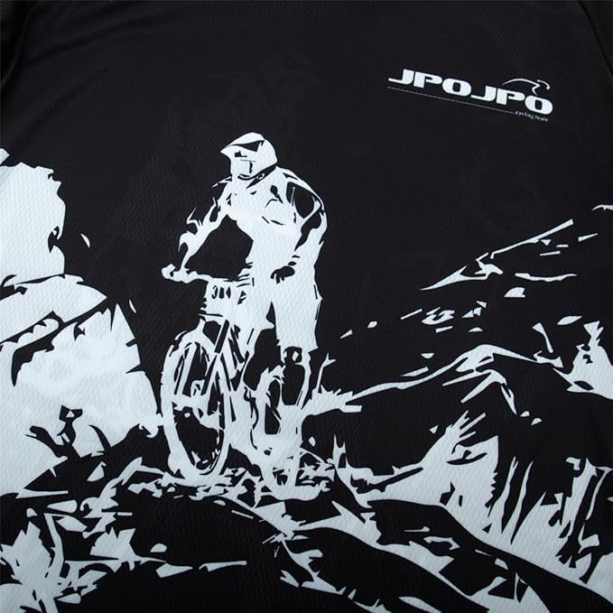 Dirt Bike Jersey for Youth, Kids Mountain Bicycle Shirt Long Sleeve Children Downhill Jerseys for Motorcycle Motocross