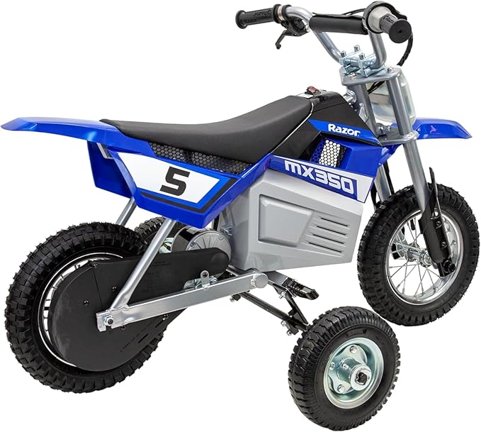 Hardline Products Adjustable Height Training Wheels for Razor MX 125, MX350, MX400, MX450, SX500, MX650 Electric Motorcycle