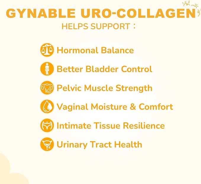Bladder Control Supplements for Women: UroCollagen Powder for Postpartum Recovery, Supports Pelvic Floor Muscle Strength, Urinary Urgency Frequency Leakage, Hormone Harmony Balance, 1 Box