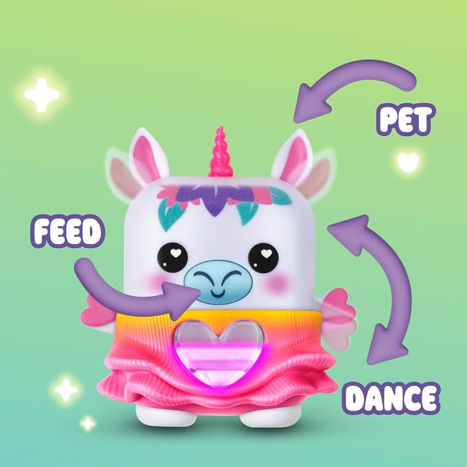 Meadowmist The Unicorn, Electronic Pet Unicorn Toy, 70+ Responses, Interactive Fidget Toys for Girls & Boys Ages 5+