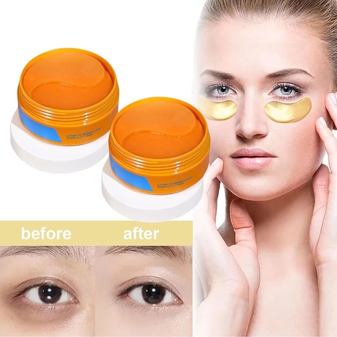 Multi Source PDRN Eye Patches, 5 PDRN Collagen Vitalizing Hydrogel Eye Patch, Eyes Patches For Puffy Eyes And Dark Circles (120pcs)