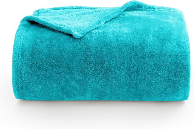 BEDELITE Fleece Blanket Soft Plush Throw for Couch Peacock 50"x60" | Ultra Soft Fleece, Plush Microfiber, Lightweight Warmth, All Season Comfort, Fade Resistant, Machine Washable, Couch Sofa Bed