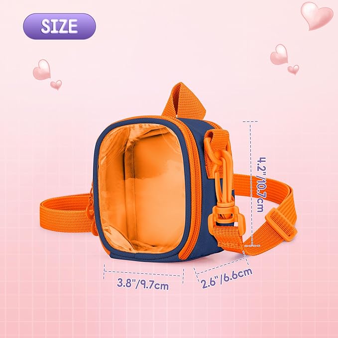 Carrying Case Compatible with Bitzee Interactive Toy Digital Pet, Portable Bag with Shoulder Strap for Virtual Electronic Pet Accessories,Blue (Bag only) Patented Design