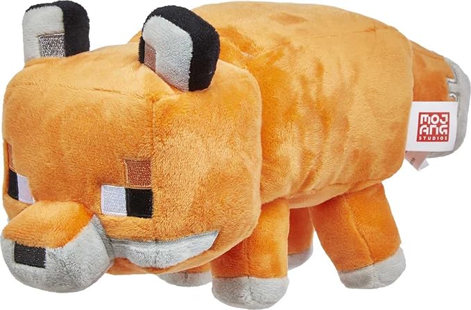 Mattel Minecraft Plush 8-in Character Dolls, Soft, Collectible Gift for Fans Age 3 and Older