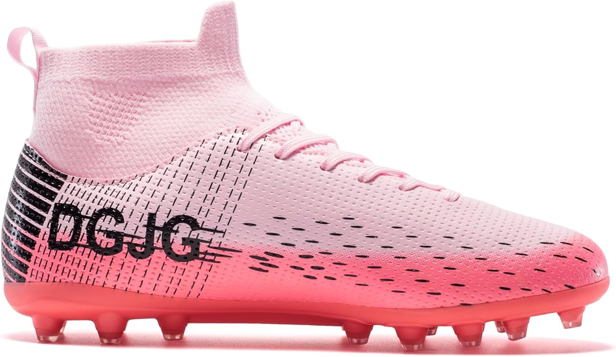 Boys Girls Soccer Cleats High-top Training Soccer Shoes