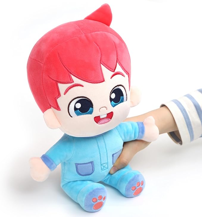 Pinkfong Bebefinn Plush Toy - 12" (30cm) Stuffed Doll | Soft Cuddly Plush for Toddlers | Bebefinn Toy | Perfect Birthday, Holiday for Boys & Girls