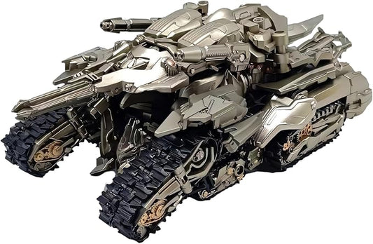 Deformation Toy Robot Highly Movable Action Figure 7.1-Inch with Accessories Tank Model Gift for Kids Boys