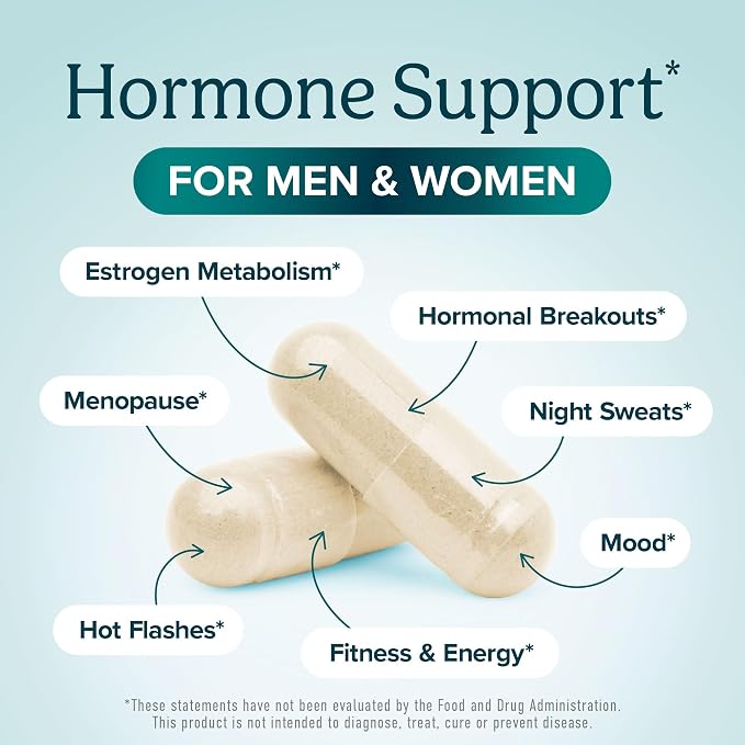 DIM Supplement 400MG Extra Strength | Hormone Balance for Men and Women | Menopause, Acne, Hot Flashes Relief, Prostate & Antioxidant Support | Third-Party Tested, Soy-Free, Gluten-Free | 90 Ct.