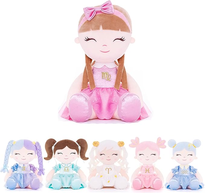 Baby Girl Gifts Plush Dolls Constellations Zodiac Doll Birthday Gift 17 inches Virgi