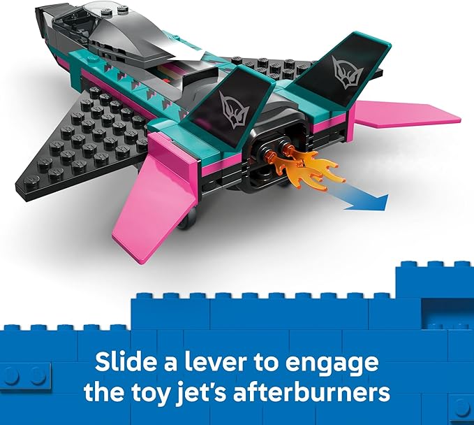LEGO City Jet vs. Car Building Toys for Kids - Vehicle Sets for Boys & Girls, Ages 6+ - Gift for Birthdays - Toy Car & Jet W/Driver & Pilot Minifigures - 60489