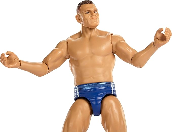 Mattel WWE Gunther Action Figure, Main Event Series #160, 6-inch Collectible Superstar with 14 Articulation Points & Life-Like Look