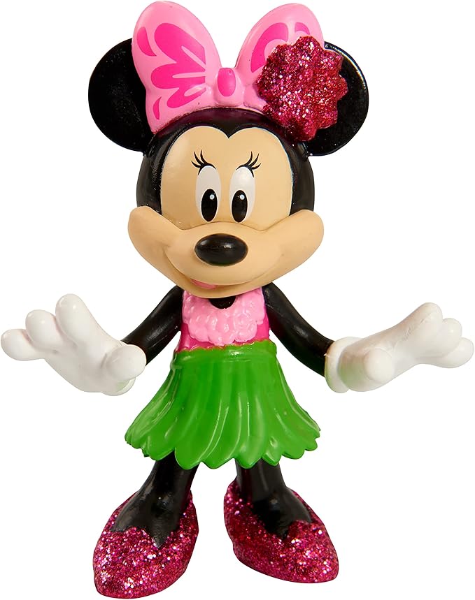 Disney Junior Minnie Mouse 3-inch Collectible Figure Set, 5 Piece Set, Kids Toys for Ages 3 Up by Just Play