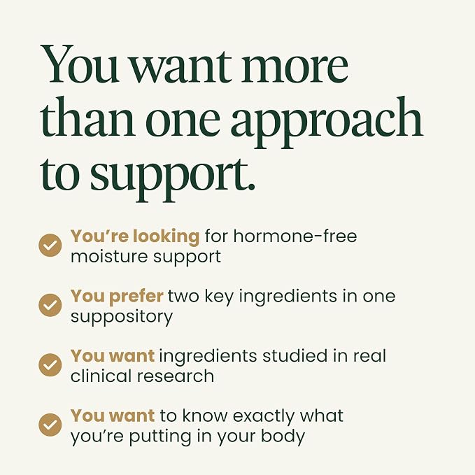 NewLife Naturals HAPure Hyaluronic Acid Suppositories for Women with Vitamin E – Vaginal Moisturizer & Dryness Support –Hormone-Free Formula – 12 Vaginal Suppositories, 30 Day Supply USA