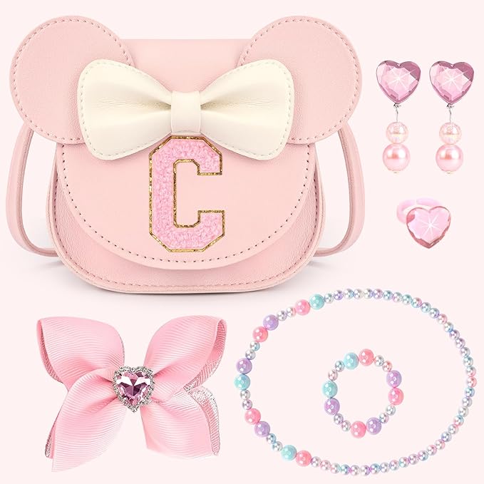 mibasies Toddler Purse Gifts for Girls: 3 Year Old Girl Gifts, Mouse Toys Purse Set