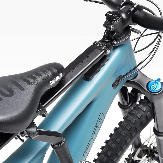 Kids Ride Shotgun - Child Bike Seats - Front Mounted, for Children Aged 2~5 Years, Fits Most Adult Modern Mountain Bikes, Adjustable for Comfort