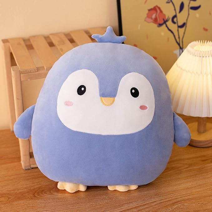 Penguin Plush Pillow, 8 inch Soft Penguin Plushie Throw Pillow Toy for Room Decor, Kids Birthday, Valentine
