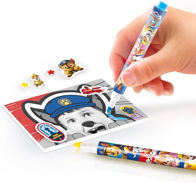 Paw Patrol™ My First Instant Camera; Photo, selfie, and video functions; Ink free printing; Frames and filters can be added digitally; Stickers and markers can be added after printing-Amazon Exclusive