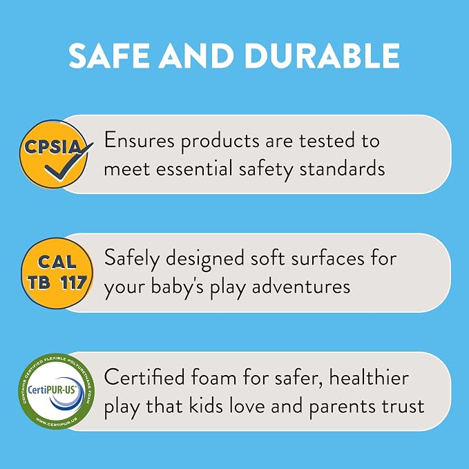 Back2School Express Peek ‘n’ See Sensory Activity Mirror Cube for Babies 6+ Months - Tummy Time Baby Mirror Toy, Infant Development Soft Foam Play Block, Montessori Baby Toys, Assorted