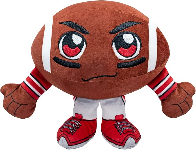 Bleacher Creatures Ohio State Buckeyes 8" Kuricha Football Sitting Plush- Soft Chibi Inspired Plush