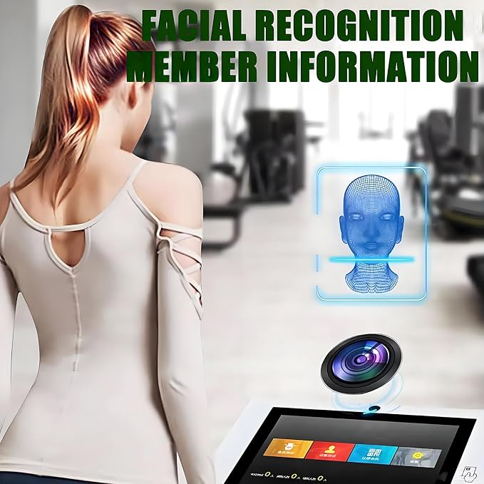 Body Composition Analyzer with 10.1 LCD Display, Smart Body Composition Analyzer Bioimpedance Technology for Accurate Fat Muscle Water Measurement for Health Tracking