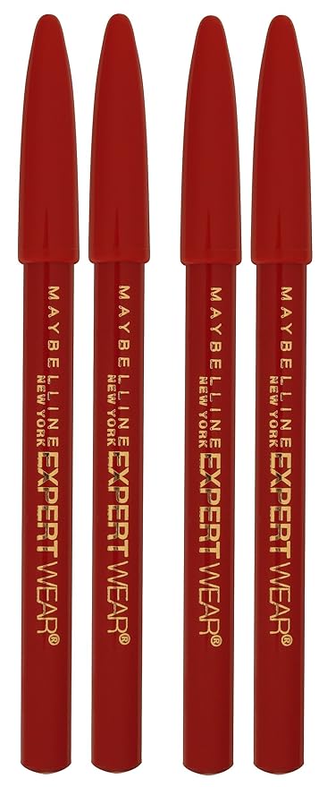 Maybelline New York Expert Wear Twin Brow & Eye Pencils Makeup, Velvet Black, 2 Count Twin (total 4 pencils ), 2 Count (Pack of 2)